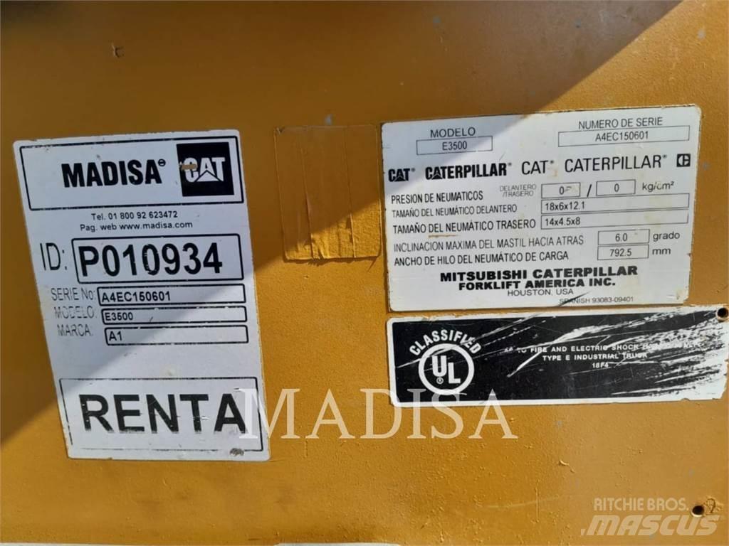 CAT LIFT TRUCKS E3500 Other