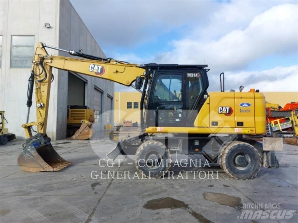 CAT M314 Wheeled excavators