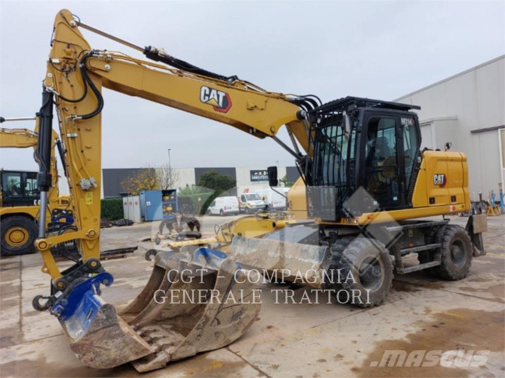 CAT M314 Wheeled excavators