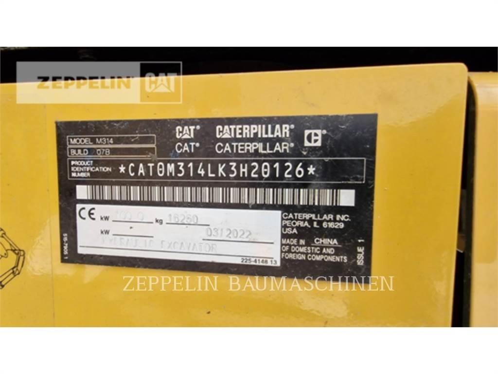 CAT M314-07A Wheeled excavators