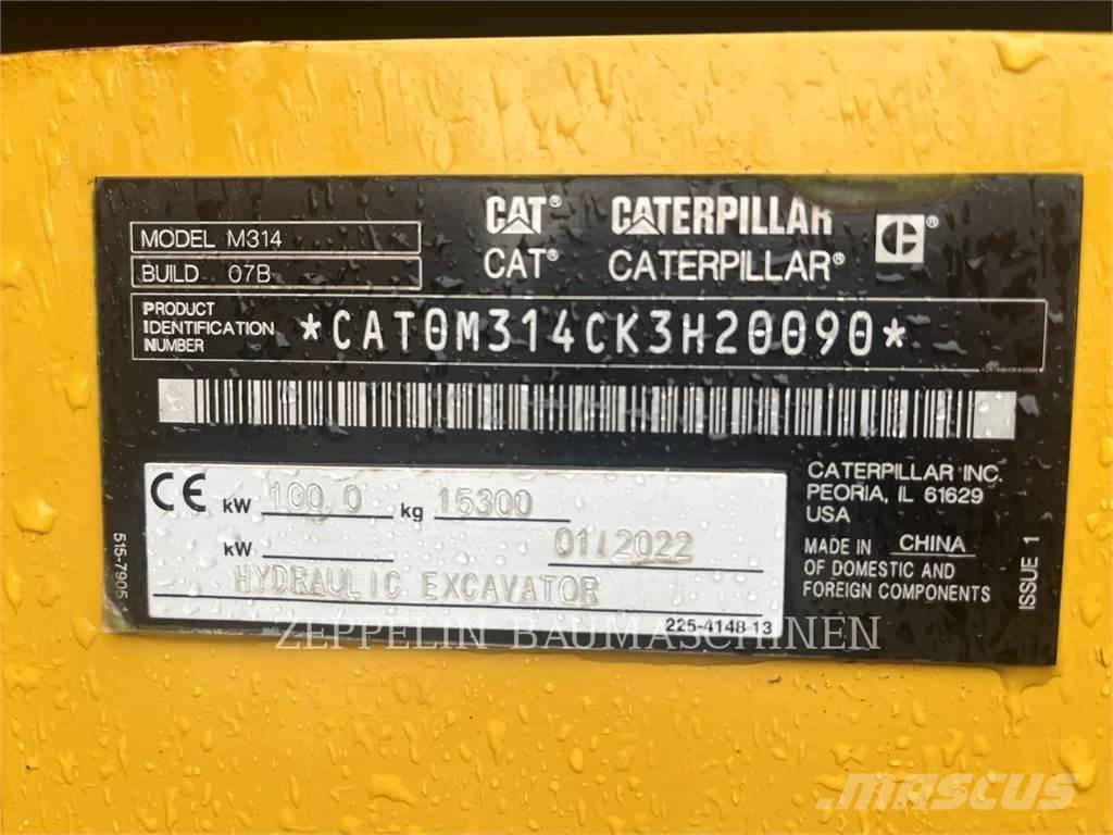 CAT M314-07A Wheeled excavators
