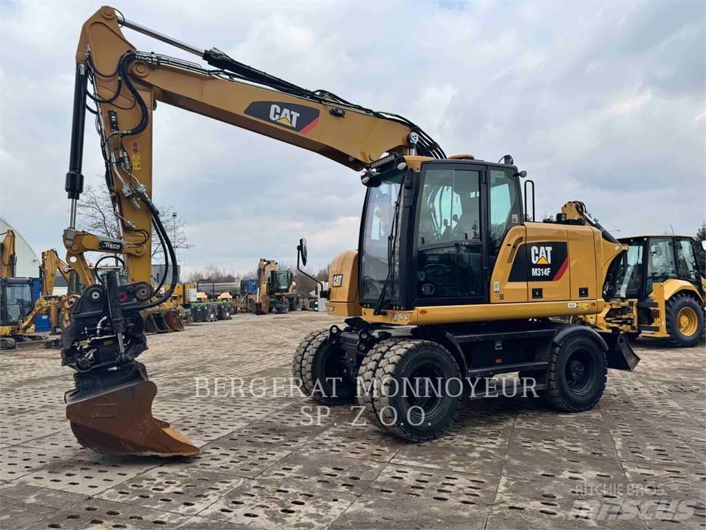 CAT M314F Wheeled excavators