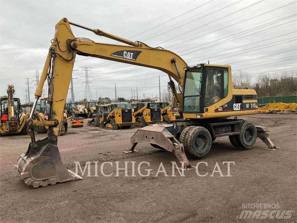 CAT M315 Wheeled excavators