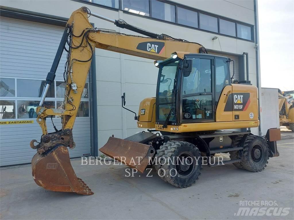 CAT M315F Wheeled excavators