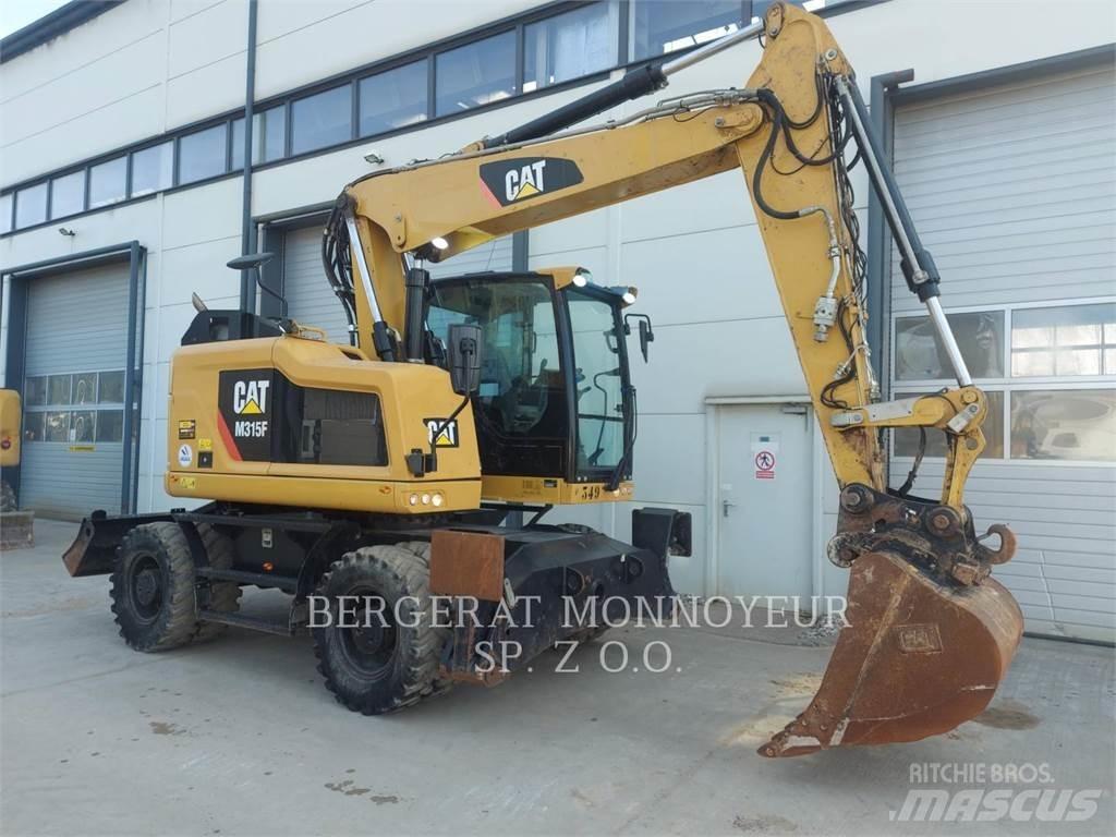 CAT M315F Wheeled excavators