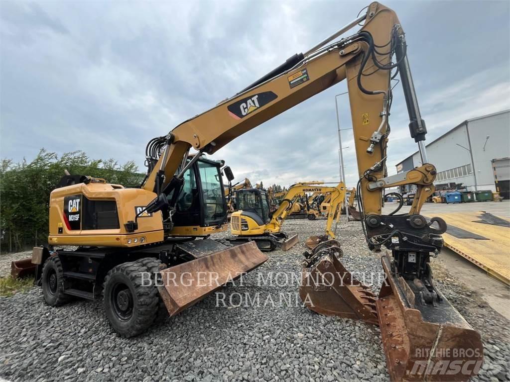 CAT M315F Wheeled excavators