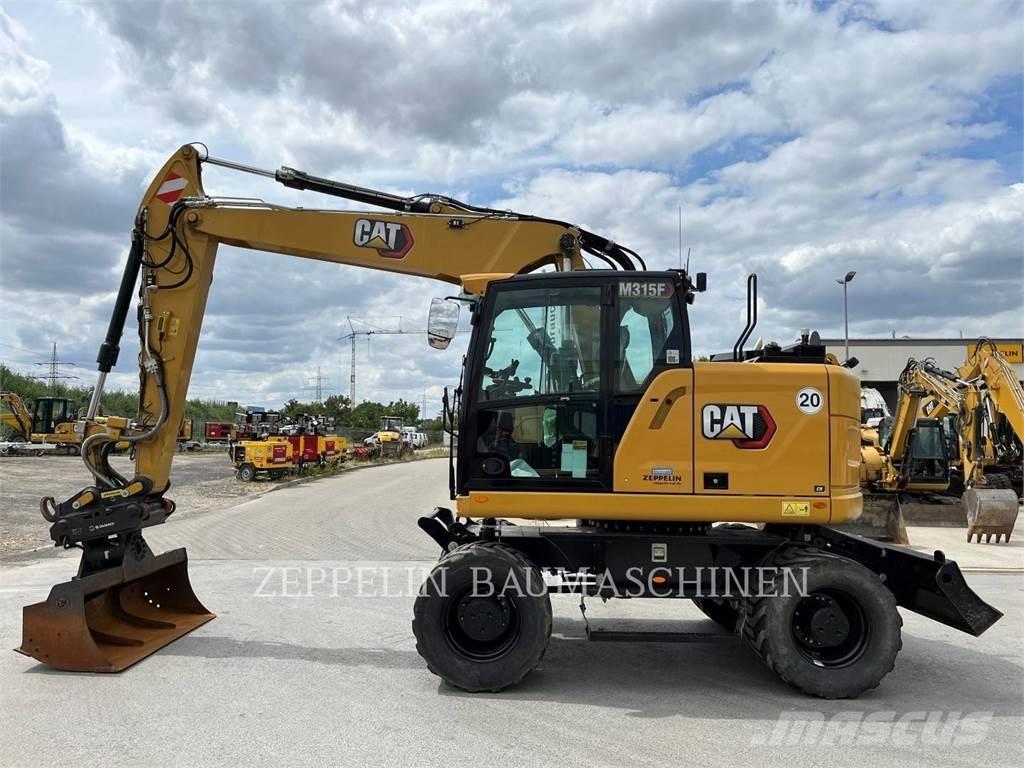 CAT M315F Wheeled excavators