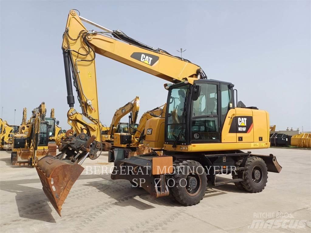 CAT M316F Wheeled excavators