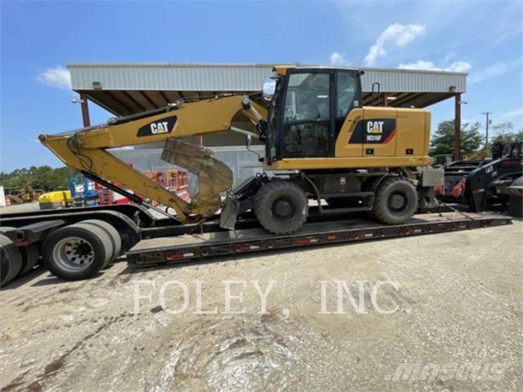 CAT M316F Wheeled excavators