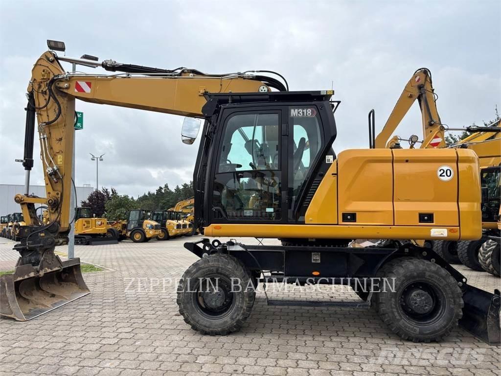 CAT M318-07A Wheeled excavators