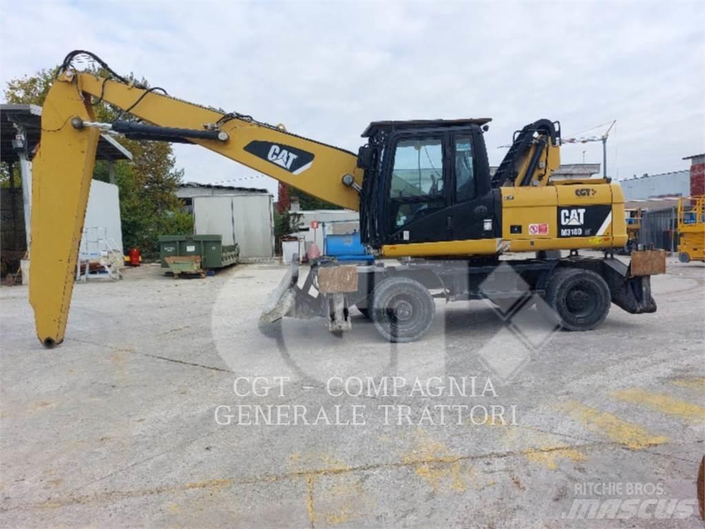 CAT M318D MH Wheeled excavators