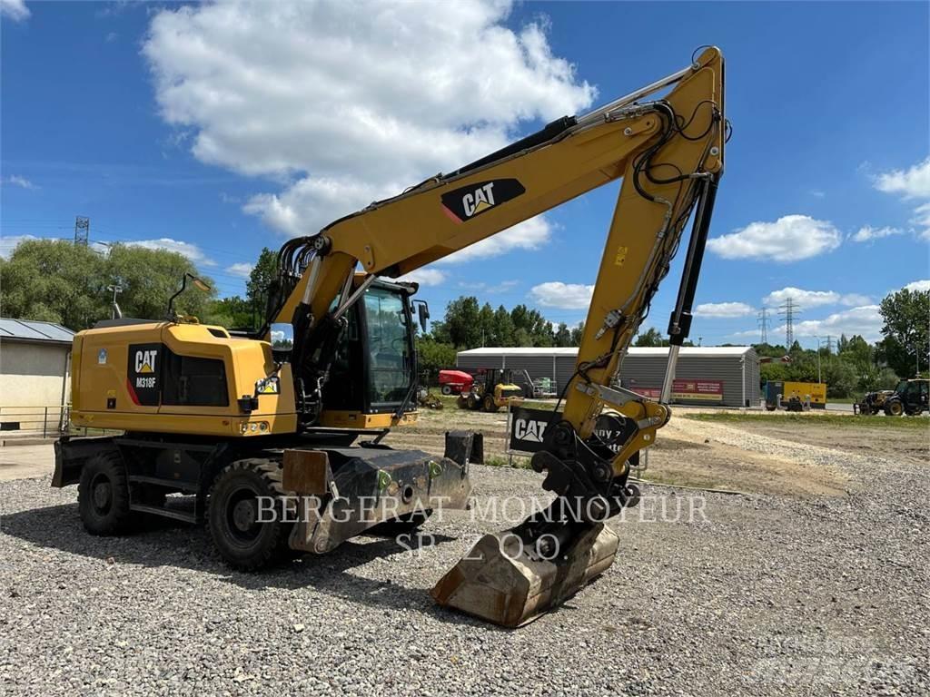 CAT M318F Wheeled excavators