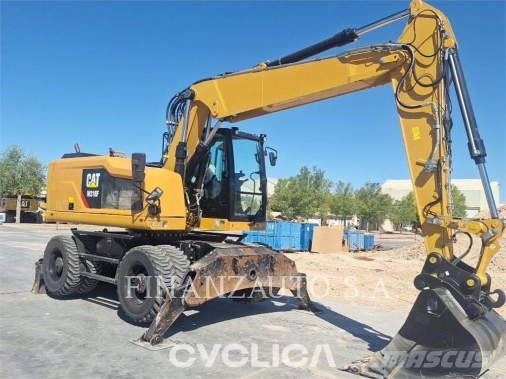 CAT M318F Wheeled excavators