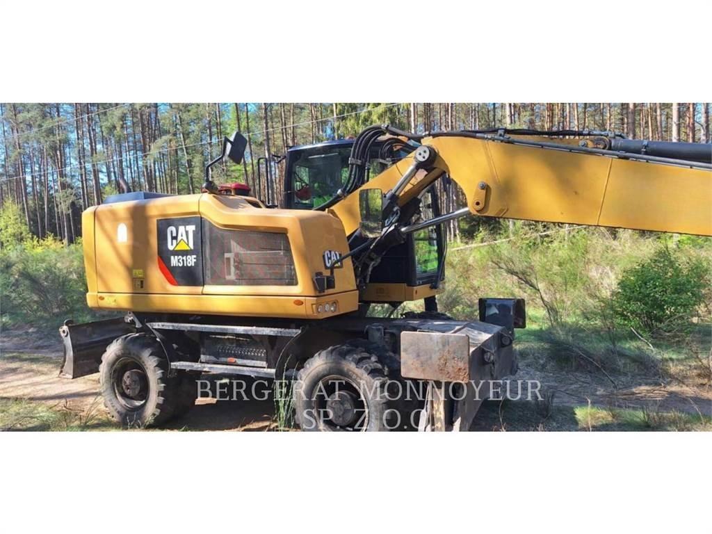CAT M318F Wheeled excavators