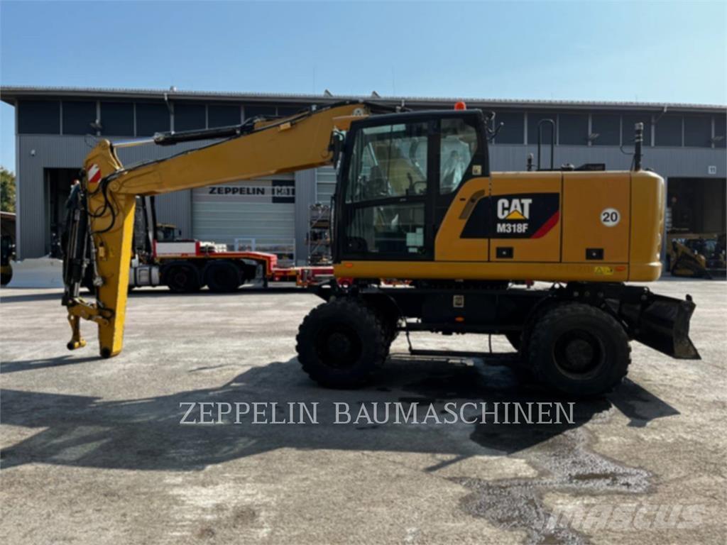 CAT M318F Wheeled excavators