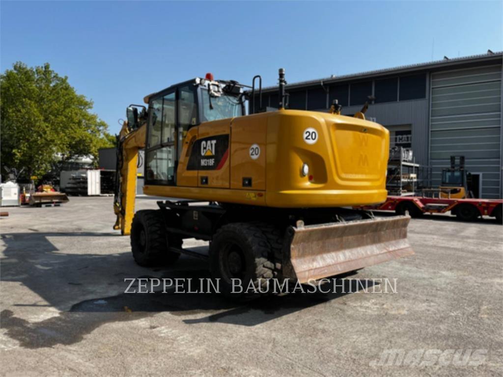 CAT M318F Wheeled excavators