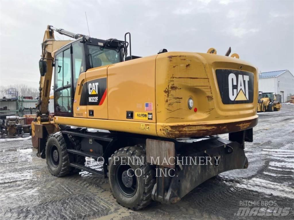 CAT M322F Wheeled excavators