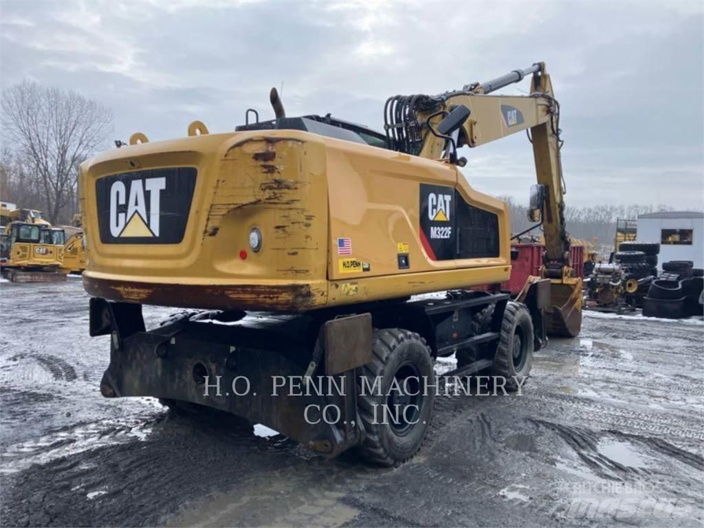 CAT M322F Wheeled excavators