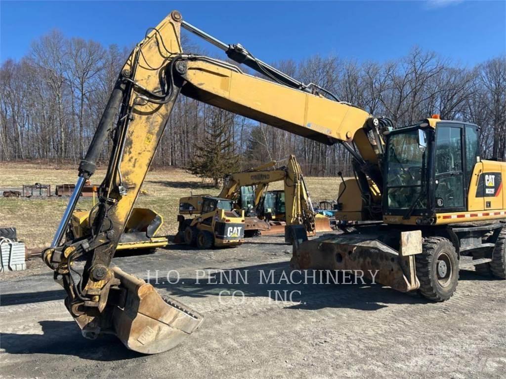 CAT M322F Wheeled excavators
