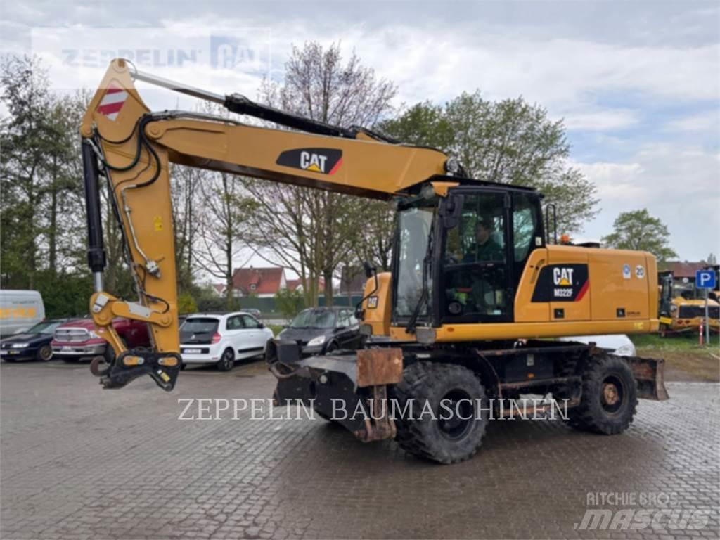 CAT M322F Wheeled excavators
