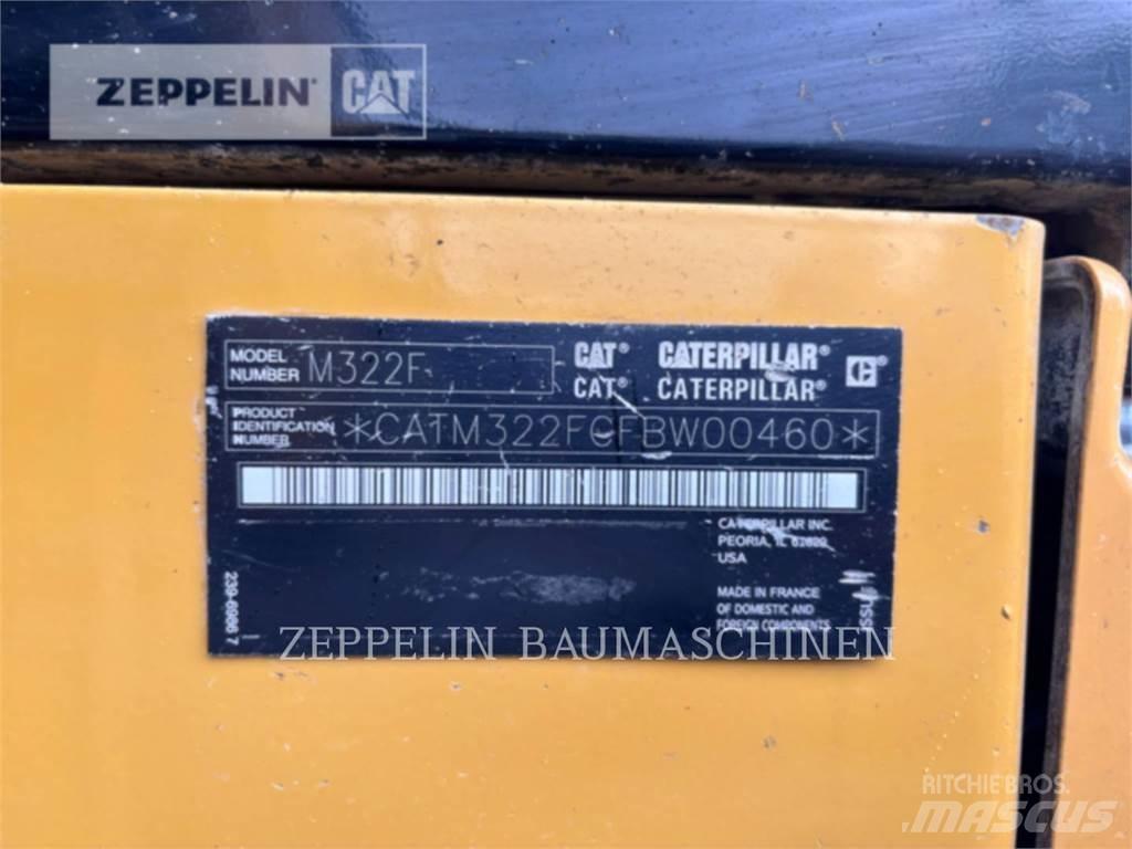 CAT M322F Wheeled excavators