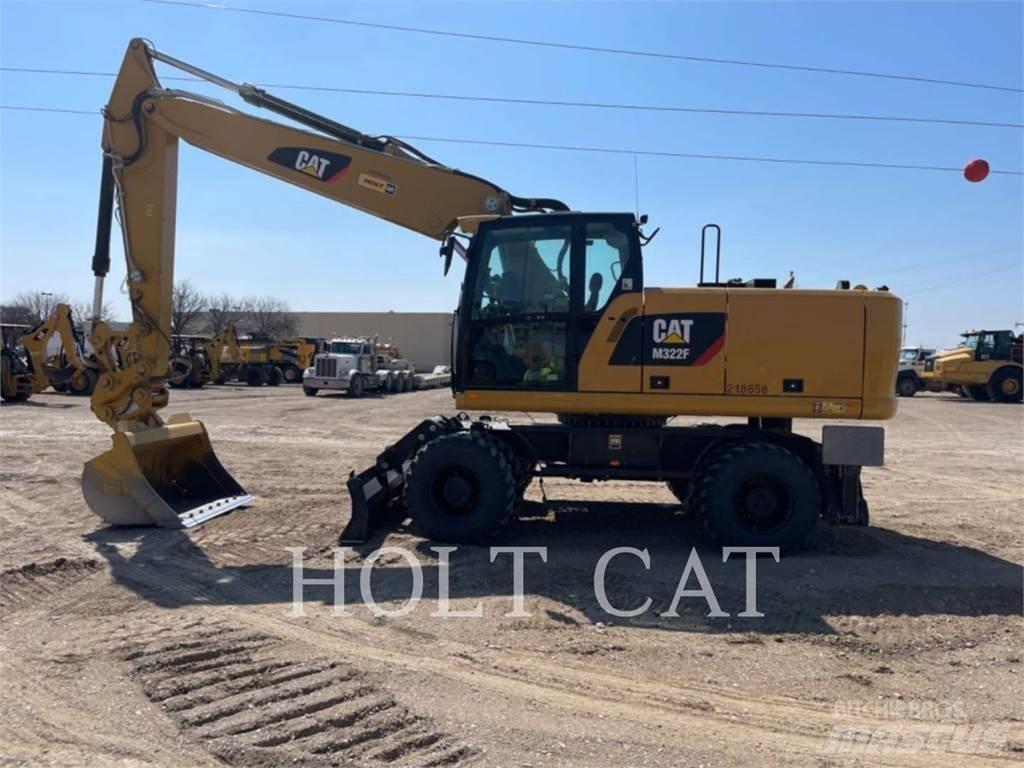 CAT M322F Wheeled excavators