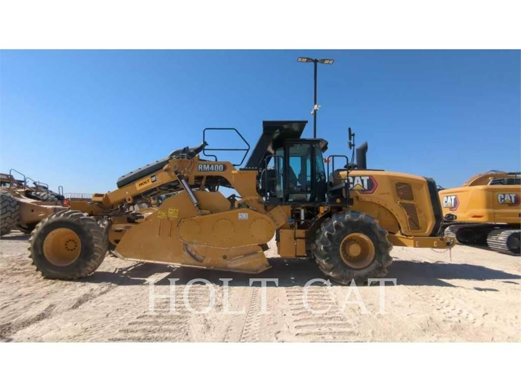 CAT RM400 CAB Asphalt recycling