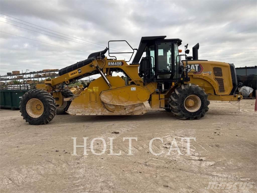 CAT RM400 CAB Asphalt recycling