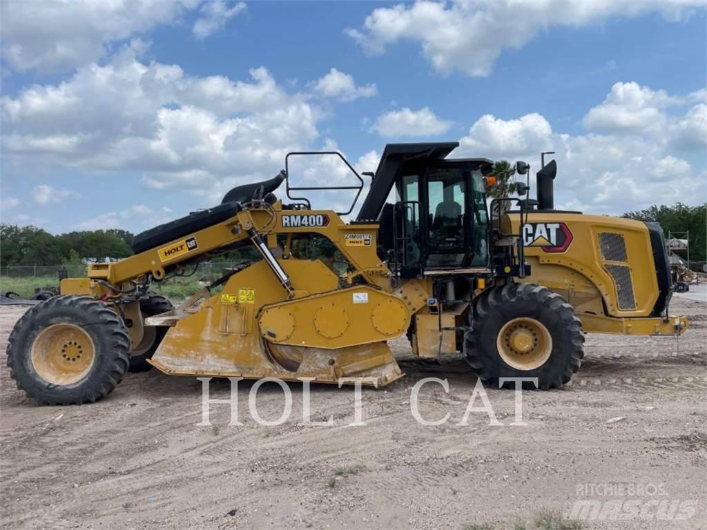 CAT RM400 CAB Asphalt recycling