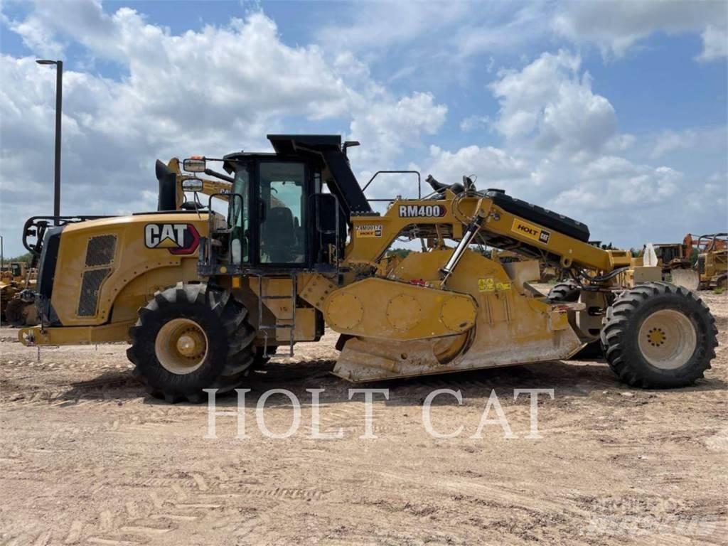 CAT RM400 CAB Asphalt recycling