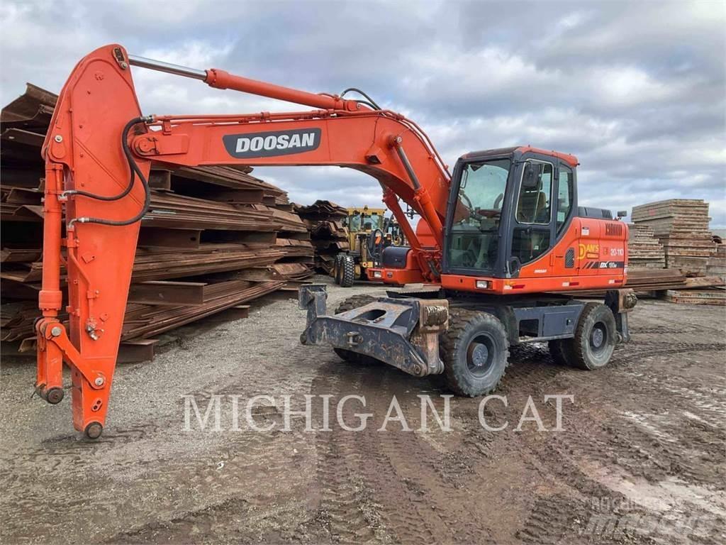 Doosan DX190W Wheeled excavators