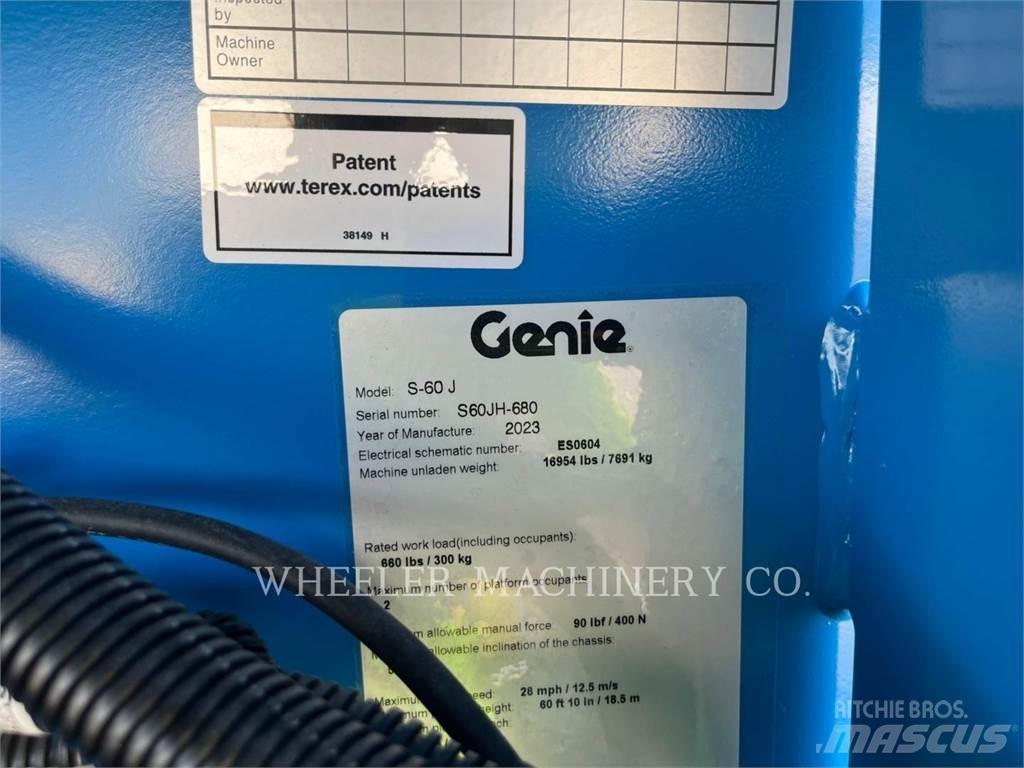 Genie S60J Articulated boom lifts