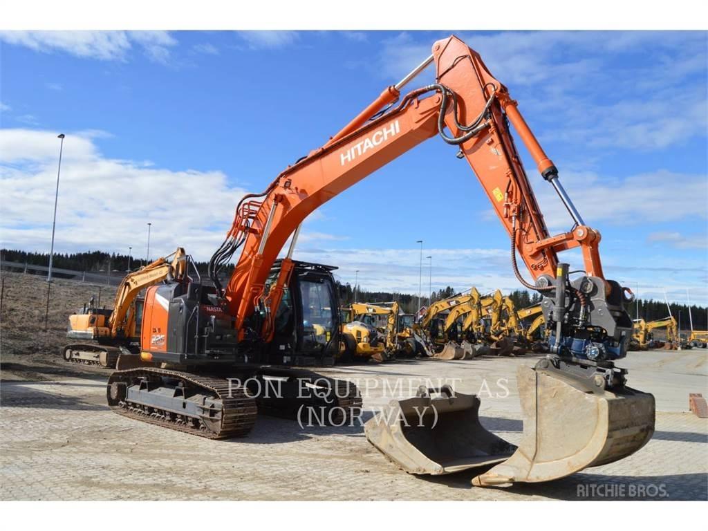 Hitachi ZX225 Crawler excavators