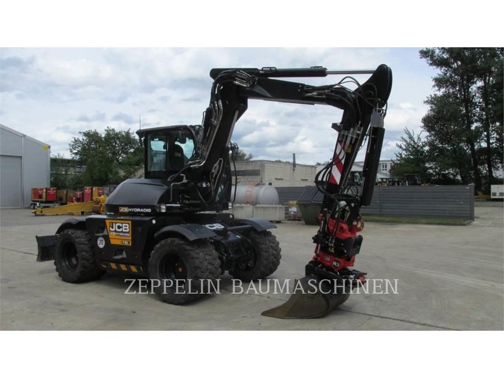 JCB 110W Wheeled excavators