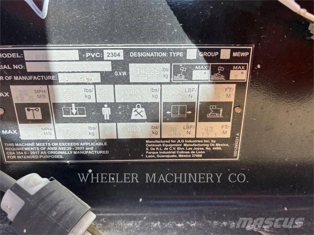 JLG RT4394 Scissor lifts