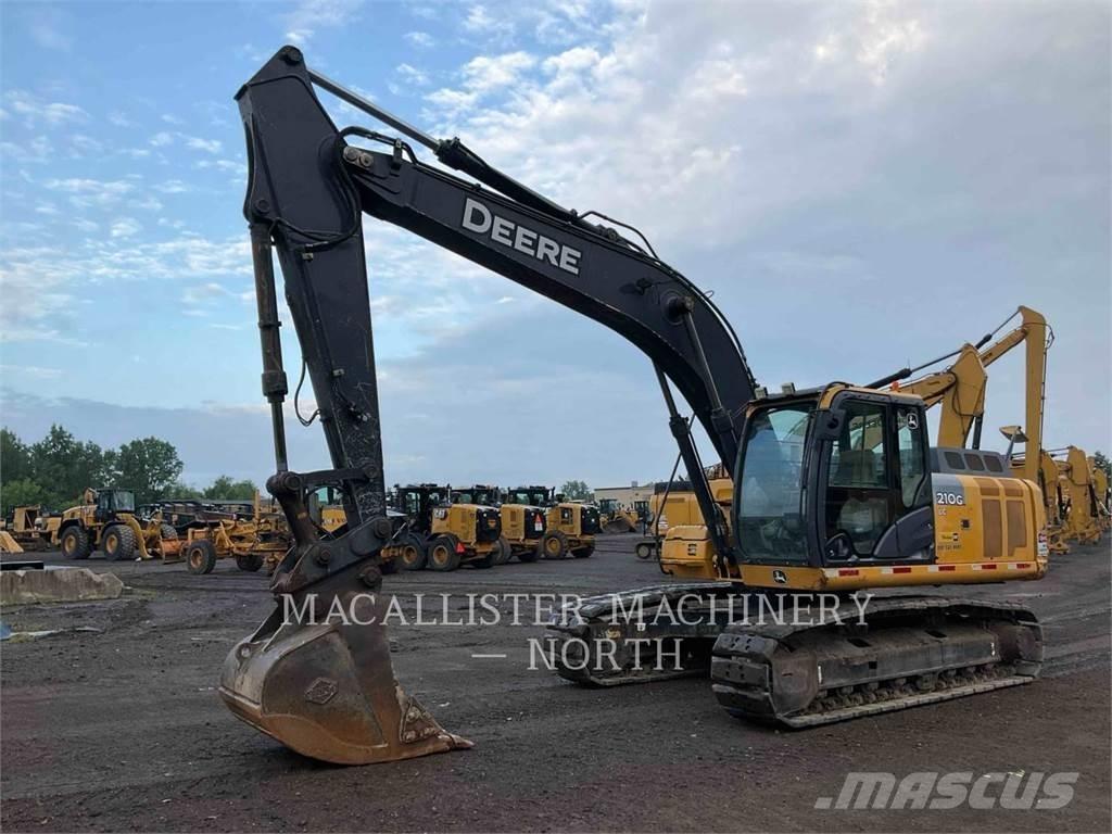 John Deere 210G Crawler excavators