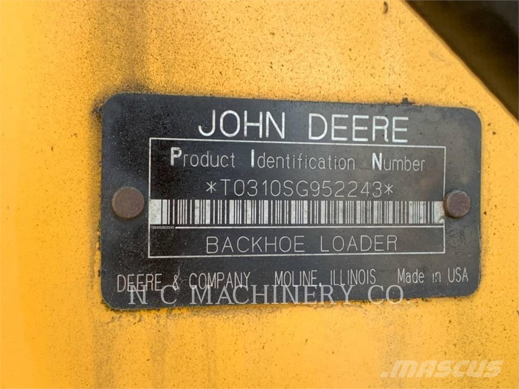 John Deere 310SG Backhoe