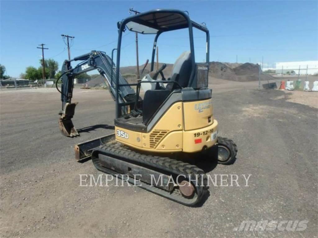 John Deere 35D Crawler excavators