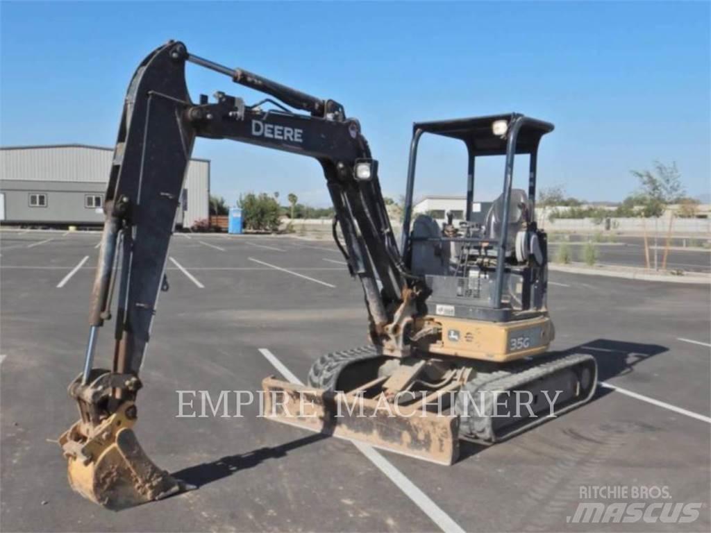 John Deere 35G Crawler excavators