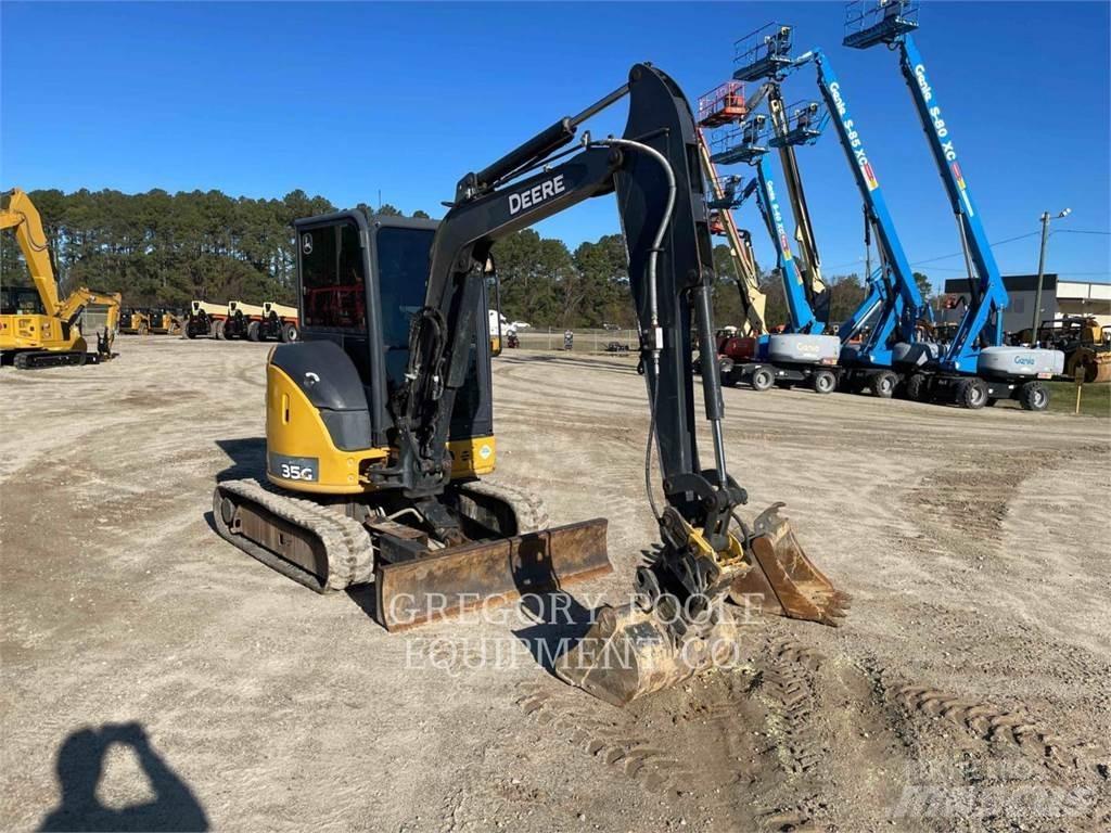 John Deere 35G Crawler excavators