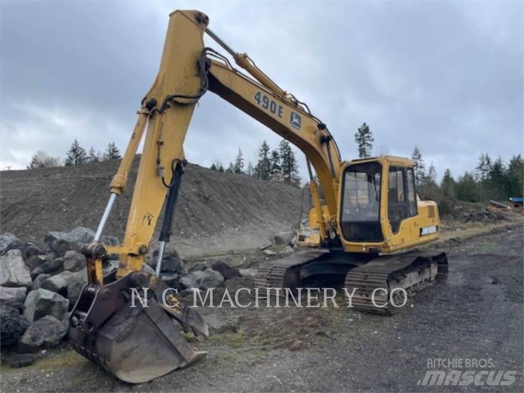 John Deere 490E Crawler excavators