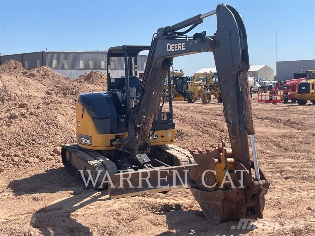 John Deere 50D Crawler excavators
