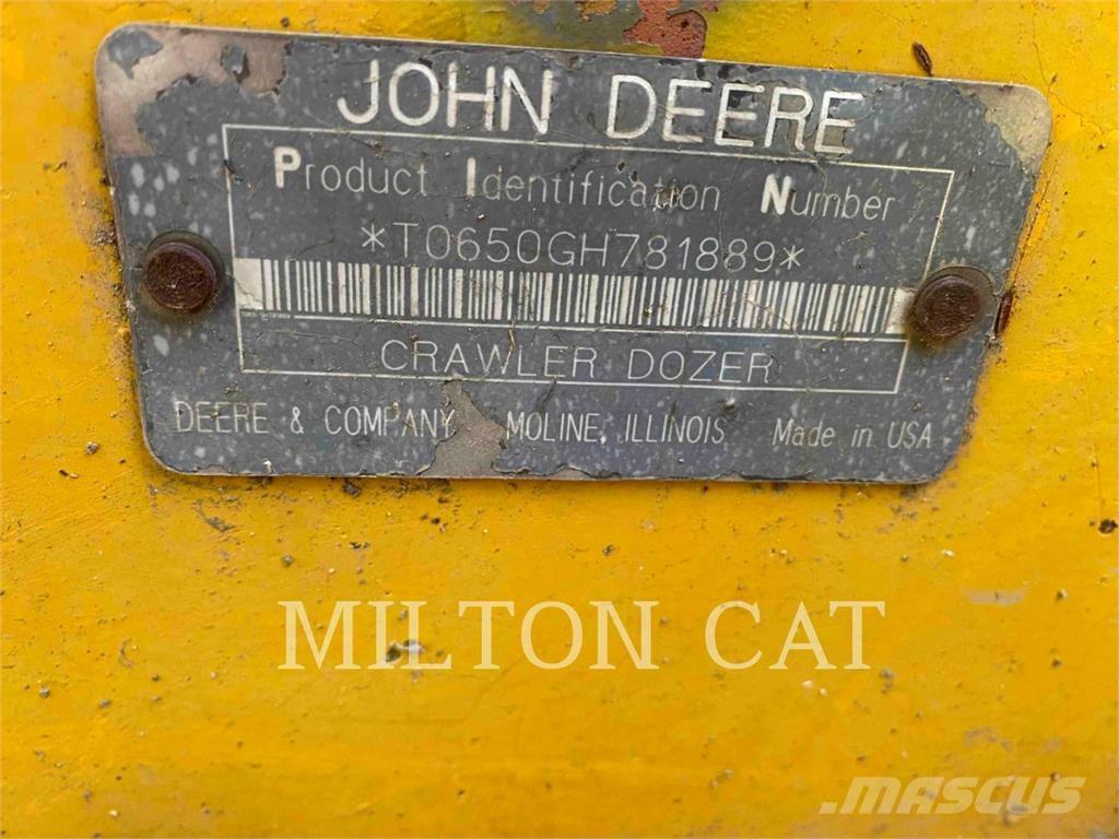 John Deere 650G Crawler dozers