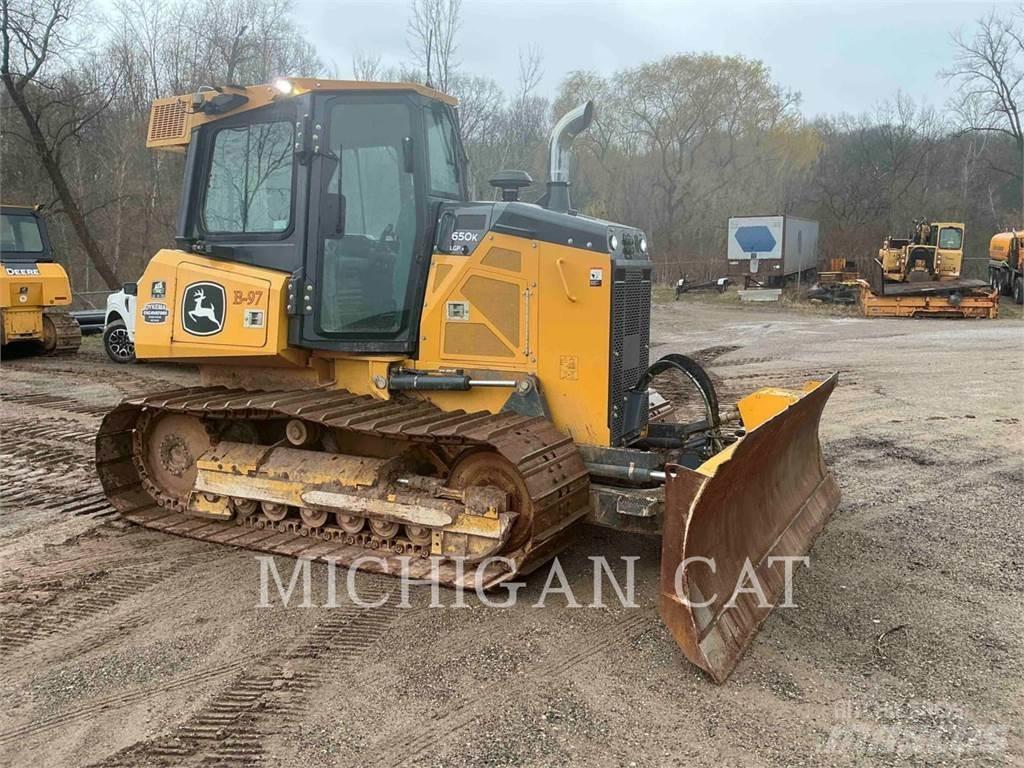 John Deere 650K LGP Crawler dozers