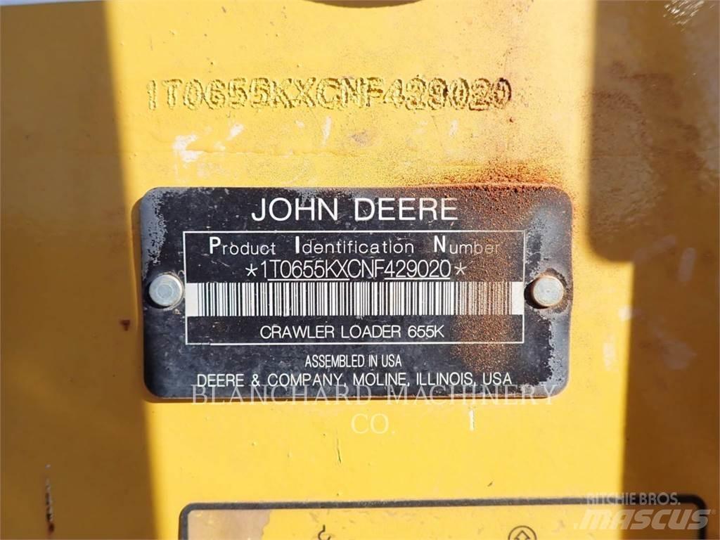 John Deere 655K Crawler loaders