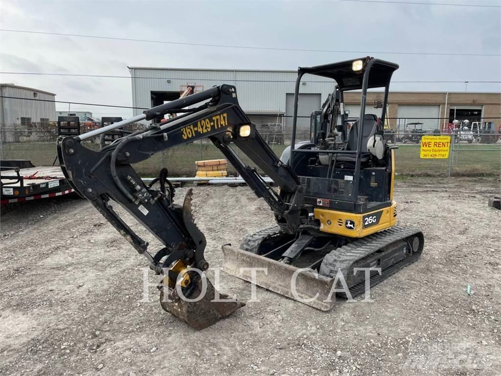John Deere & CO. 26G Crawler excavators