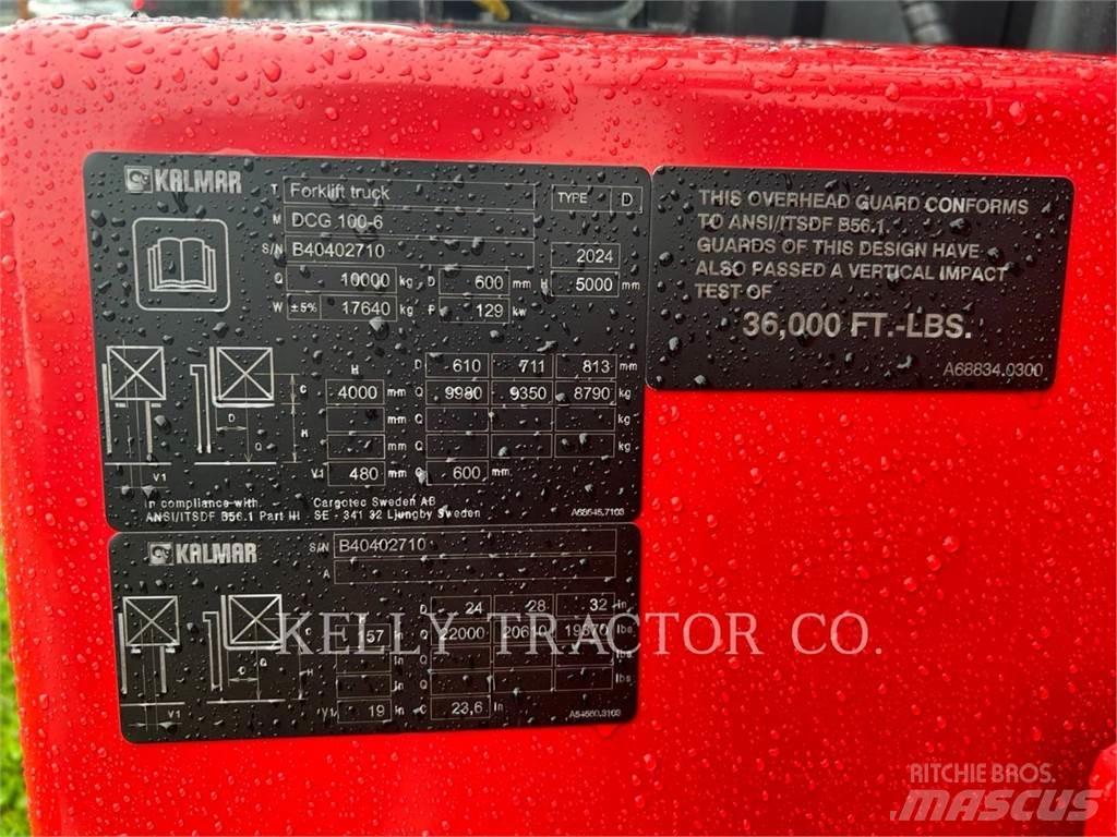Kalmar DCG100-6 Diesel trucks