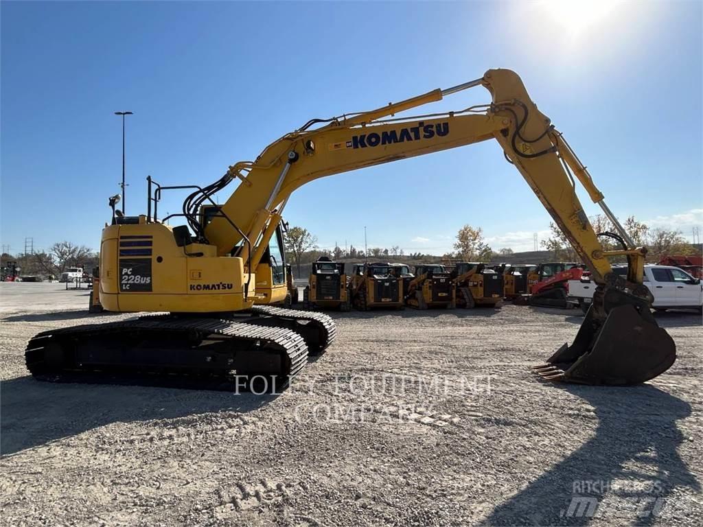 Komatsu PC228USLC Crawler excavators