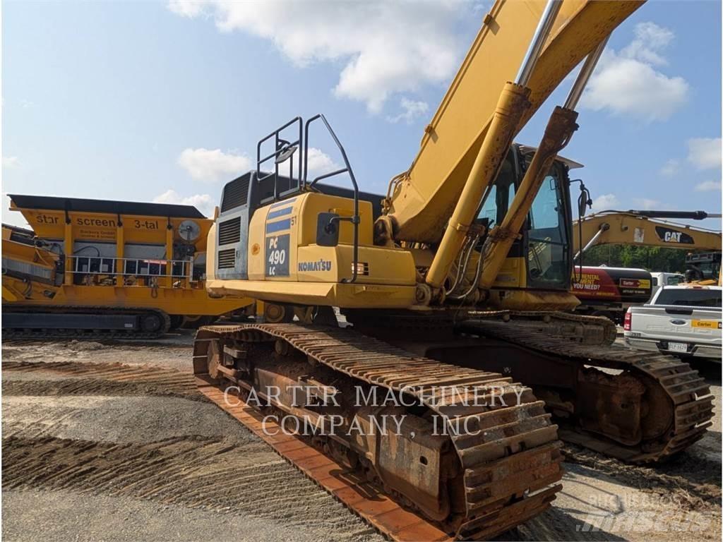 Komatsu PC490-10 Crawler excavators