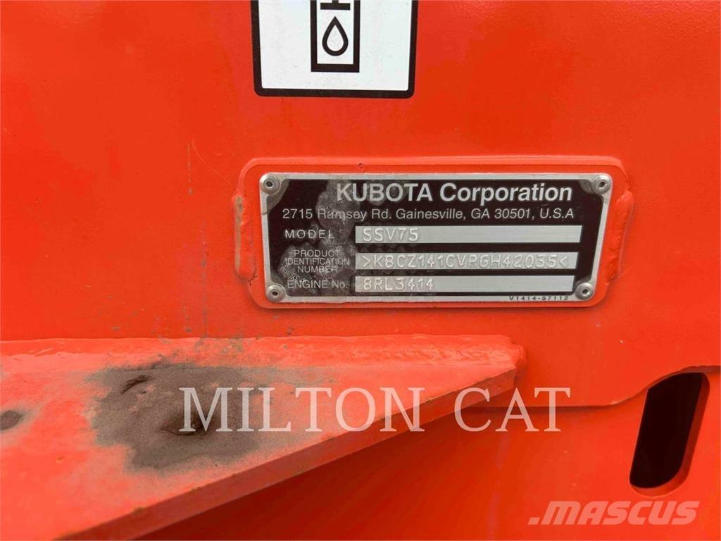 Kubota SSV 75 Skid steer loaders